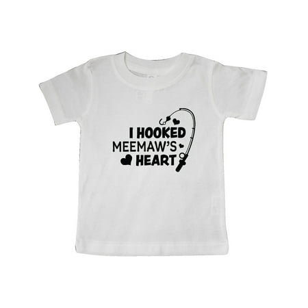 Inktastic I Hooked Meemaw s Heart with Fishing Rod Gift Baby Boy or Baby Girl T-Shirt
Inktastic I Hooked Meemaw s Heart with Fishing Rod Gift Baby Boy or Baby Girl T-Shirt