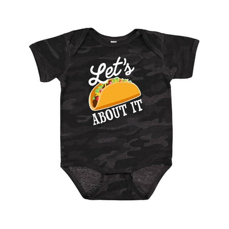 Inktastic Lets Taco About It with Taco Illustration Gift Baby Boy or Baby Girl Bodysuit
Inktastic Lets Taco About It with Taco Illustration Gift Baby Boy or Baby Girl Bodysuit