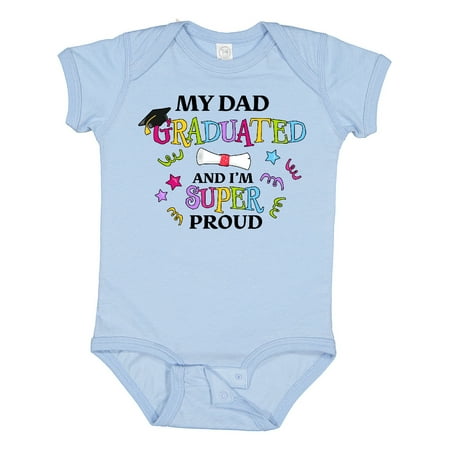 Inktastic My Dad Graduated and I m Super Proud Gift Baby Boy or Baby Girl Bodysuit
Inktastic My Dad Graduated and I m Super Proud Gift Baby Boy or Baby Girl Bodysuit