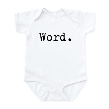 CafePress - Word. Infant Bodysuit - Baby Light Bodysuit Size Newborn - 24 Months
CafePress - Word. Infant Bodysuit - Baby Light Bodysuit Size Newborn - 24 Months