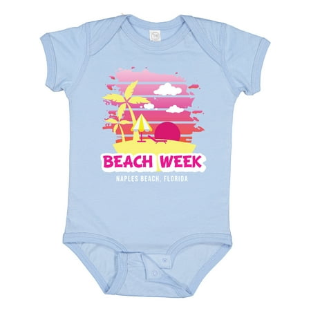 Inktastic Beach Week Naples Beach Florida with Palm Trees Gift Baby Girl Bodysuit
Inktastic Beach Week Naples Beach Florida with Palm Trees Gift Baby Girl Bodysuit