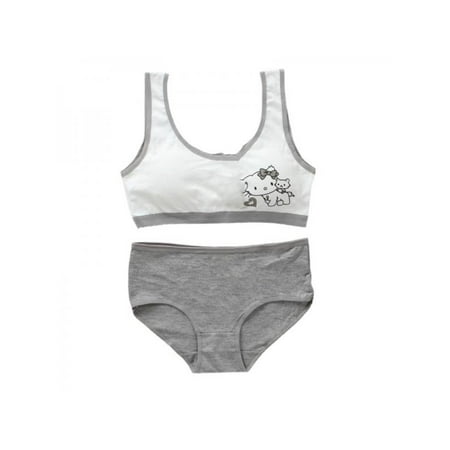 Topumt Girls Bra and Underwear Set Puberty Girls Training Bra Set Double Padded Fasteners Panties (Little Girls & Big Girls)
Topumt Girls Bra and Underwear Set Puberty Girls Training Bra Set Double Padded Fasteners Panties (Little Girls & Big Girls)