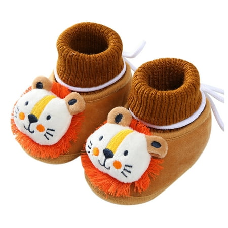 Winter Children Infants Toddler Shoes Boys Girls Floor Shoes Non-Slip Plush Warm Slip On Elastic Rope Cute Cartoon Animals
Winter Children Infants Toddler Shoes Boys Girls Floor Shoes Non-Slip Plush Warm Slip On Elastic Rope Cute Cartoon Animals