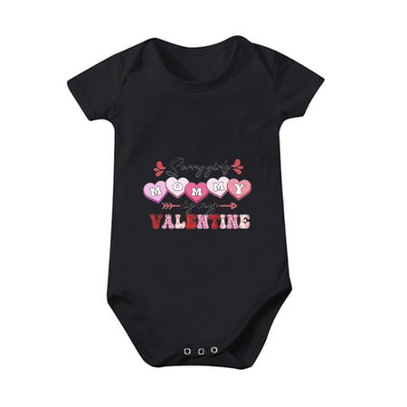 Utoimkio Newborn Girl Halter Jumpsuits Fall Toddler Baby Boys Girl Comfortable Mother s Day Print Short Sleeve Romper Jumpsuit
Utoimkio Newborn Girl Halter Jumpsuits Fall Toddler Baby Boys Girl Comfortable Mother s Day Print Short Sleeve Romper Jumpsuit