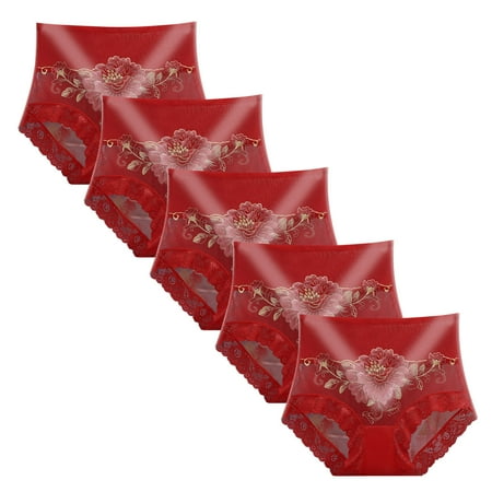 XINSHIDE 5Pcs Women Female Sexy Flower Stretch Embroidery High Waist Lace Bikini Soft Panties Panty Underwear Women Underwear Sexy Lace
XINSHIDE 5Pcs Women Female Sexy Flower Stretch Embroidery High Waist Lace Bikini Soft Panties Panty Underwear Women Underwear Sexy Lace