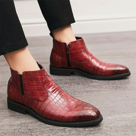 ZXHACSJ Men Fashion British Leather Shoes Outdoor Casual Summer Shoes Business Men Shoes Red 41
ZXHACSJ Men Fashion British Leather Shoes Outdoor Casual Summer Shoes Business Men Shoes Red 41
