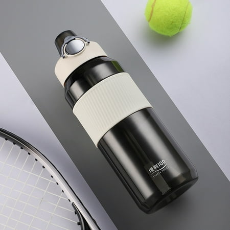 Livesture Convenient 100 Bomb Cover Sports Water Cup Outdoor Portable Super Large Capacity White 1200ml
Livesture Convenient 100 Bomb Cover Sports Water Cup Outdoor Portable Super Large Capacity White 1200ml