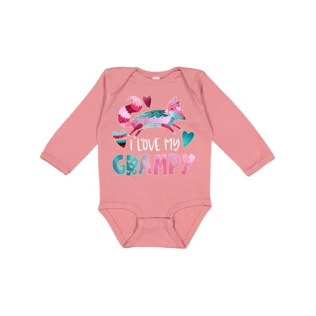 Inktastic I Love My Grampy Pink and Blue Fox with Hearts Gift Baby Boy or Baby Girl Long Sleeve Bodysuit
Inktastic I Love My Grampy Pink and Blue Fox with Hearts Gift Baby Boy or Baby Girl Long Sleeve Bodysuit