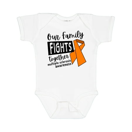 Inktastic Our Family Fights Together Multiple Sclerosis Awareness Gift Baby Boy or Baby Girl Bodysuit
Inktastic Our Family Fights Together Multiple Sclerosis Awareness Gift Baby Boy or Baby Girl Bodysuit