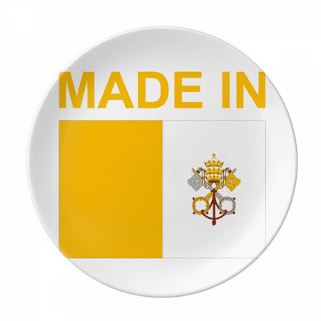 Vatican City Country Love Plate Decorative Porcelain Salver Tableware Dinner Dish
Vatican City Country Love Plate Decorative Porcelain Salver Tableware Dinner Dish