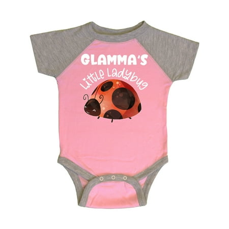 Inktastic Glamma s Little Ladybug Gift Baby Boy or Baby Girl Bodysuit