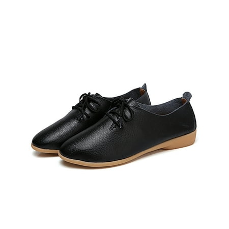 Crocowalk Women Loafers Memory Foam Casual Shoes On Flats Womens Walking Shoe Outdoor Non-slip Lace Up Moccasins Black 9
Crocowalk Women Loafers Memory Foam Casual Shoes On Flats Womens Walking Shoe Outdoor Non-slip Lace Up Moccasins Black 9
