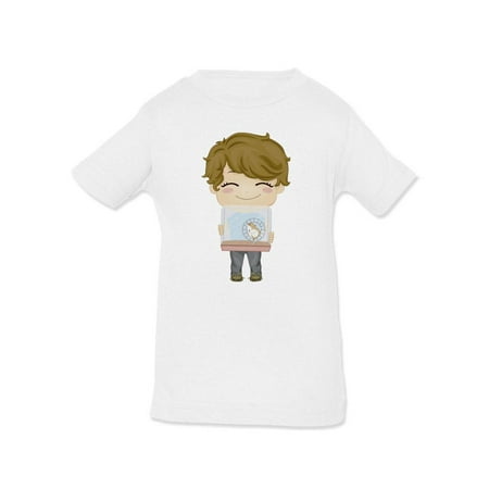Boy Carrying His Pet Hamster T-Shirt Infant -Image by Shutterstock 12 Months
Boy Carrying His Pet Hamster T-Shirt Infant -Image by Shutterstock 12 Months