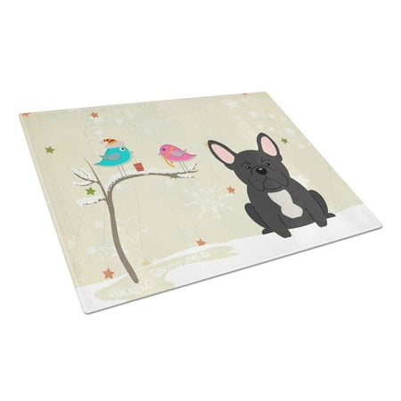 Caroline s Treasures Christmas Presents between Friends French Bulldog Black Glass Cutting Board Large
Caroline s Treasures Christmas Presents between Friends French Bulldog Black Glass Cutting Board Large