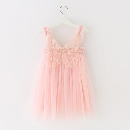 Leesechin Girls Dresses Clearance Toddler Kids Baby Cute Summer Mesh Elegant Butterfly Wing Suspenders Dress Skirt
Leesechin Girls Dresses Clearance Toddler Kids Baby Cute Summer Mesh Elegant Butterfly Wing Suspenders Dress Skirt