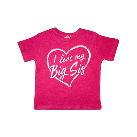 Inktastic I Love My Big Sis in White Chalk Heart Gift Toddler Boy or Toddler Girl T-Shirt
Inktastic I Love My Big Sis in White Chalk Heart Gift Toddler Boy or Toddler Girl T-Shirt