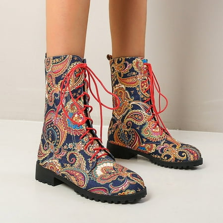 Women Boots Color Boots Plus Size Feather European And American Style Medium Tube Boots
Women Boots Color Boots Plus Size Feather European And American Style Medium Tube Boots