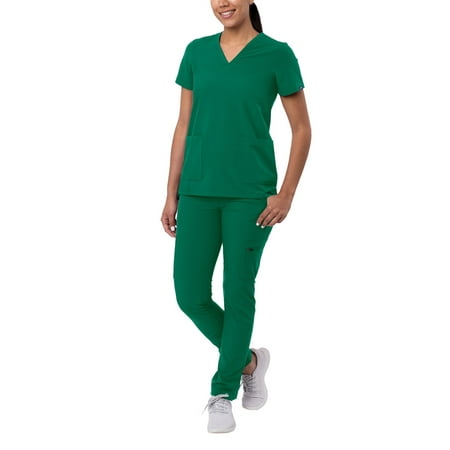 Adar Addition Go-Basic Scrub Set For Women - Slim V-Neck Scrub Top & Skinny Cargo Scrub Pants
Adar Addition Go-Basic Scrub Set For Women - Slim V-Neck Scrub Top & Skinny Cargo Scrub Pants