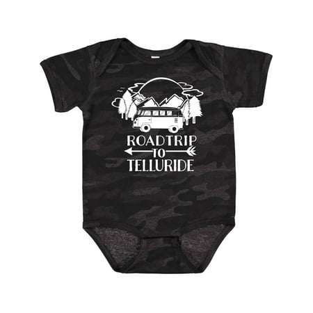 Inktastic Road Trip to Telluride Gift Baby Boy or Baby Girl Bodysuit
