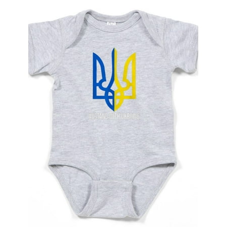 CafePress - I Stand With Ukraine Flag Support Ukrain Body Suit - Cute Infant Bodysuit Baby Romper
CafePress - I Stand With Ukraine Flag Support Ukrain Body Suit - Cute Infant Bodysuit Baby Romper