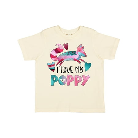 Inktastic I Love My Poppy Pink and Blue Fox with Hearts Gift Toddler Boy or Toddler Girl T-Shirt
Inktastic I Love My Poppy Pink and Blue Fox with Hearts Gift Toddler Boy or Toddler Girl T-Shirt