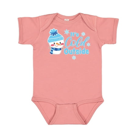 Inktastic It s Cold Outside with Cute Snowman and Snowflakes Gift Baby Boy or Baby Girl Bodysuit
Inktastic It s Cold Outside with Cute Snowman and Snowflakes Gift Baby Boy or Baby Girl Bodysuit