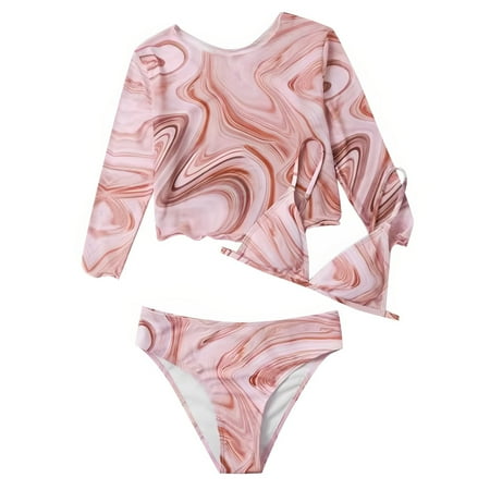 Toddler Girl 3 Piece Swimsuit Spring Print Cotton Sleeveless Quick Dry Beach Swimming Bikini Clothes Bathing Suit Size 5-12 Years
Toddler Girl 3 Piece Swimsuit Spring Print Cotton Sleeveless Quick Dry Beach Swimming Bikini Clothes Bathing Suit Size 5-12 Years