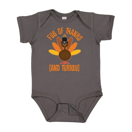 Inktastic Thanksgiving Dinner Holiday Turkey Gift Baby Boy or Baby Girl Bodysuit