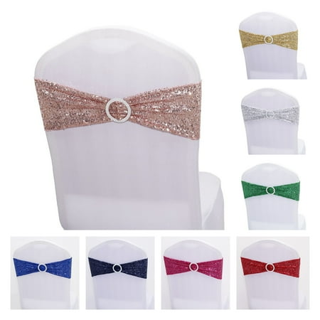jiaroswwei 10Pcs Chair Sashes Elegant Sequins Polyester Elastic Bow-shaped Chair Cover Ribbons Wedding Supplies
jiaroswwei 10Pcs Chair Sashes Elegant Sequins Polyester Elastic Bow-shaped Chair Cover Ribbons Wedding Supplies