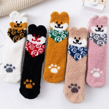 Clearance 5Pcs/Set Fuzzy Socks Cat Plush Warm Cozy Soft Slipper Socks Cute Fluffy Christmas Gifts for Girls
Clearance 5Pcs/Set Fuzzy Socks Cat Plush Warm Cozy Soft Slipper Socks Cute Fluffy Christmas Gifts for Girls