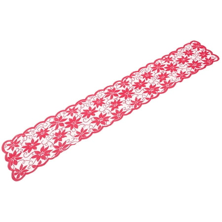 Red Lace Tablecloth Christmas Red Lace Tablecloth Wedding Romantic Tablecloth Fashion Table Cover Hotel Party Banquet Table Cloth Decor (33x183cm)
Red Lace Tablecloth Christmas Red Lace Tablecloth Wedding Romantic Tablecloth Fashion Table Cover Hotel Party Banquet Table Cloth Decor (33x183cm)