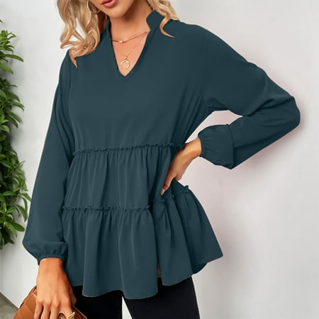 Zedker Women Sweatshirts Women Clothing Fashion 2022 Women s Fashion Casual Long Sleeve Comfortable Solid Color Sweatshirt V-Neck Tops Blouse
Zedker Women Sweatshirts Women Clothing Fashion 2022 Women s Fashion Casual Long Sleeve Comfortable Solid Color Sweatshirt V-Neck Tops Blouse