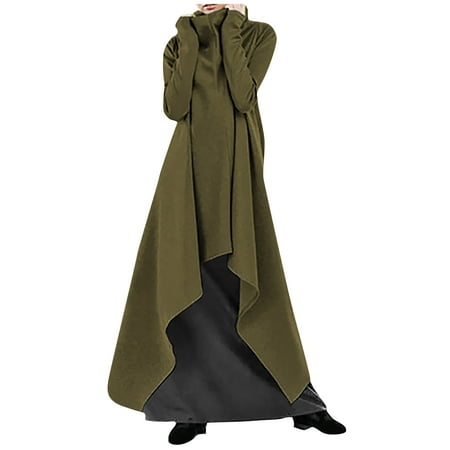 Women Crewneck Long Sleeve Oversized Sweater Dress Women s Loose Irregular Solid Color Robe Sweatshirt Turtleneck Pullover Dress New Years Eve Dress Maternity Dresses
Women Crewneck Long Sleeve Oversized Sweater Dress Women s Loose Irregular Solid Color Robe Sweatshirt Turtleneck Pullover Dress New Years Eve Dress Maternity Dresses