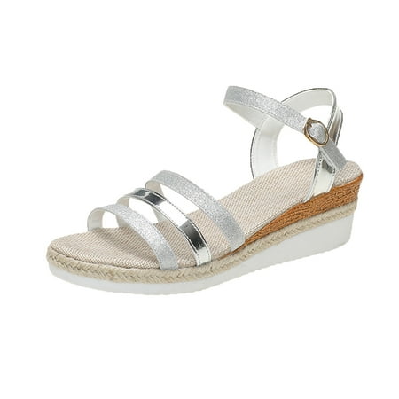 Pyhlmscde Womens Sandals Summer Shoes Espadrilles Flatform Wedge Casual Sandal Open Toe Ankle Strap Sandals Party Dressy Shoes
Pyhlmscde Womens Sandals Summer Shoes Espadrilles Flatform Wedge Casual Sandal Open Toe Ankle Strap Sandals Party Dressy Shoes