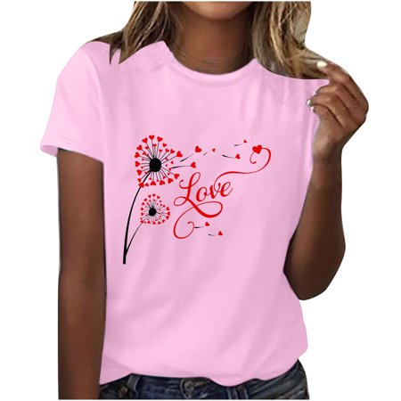 Tank Top for Women Sexy Tops for Women Adult Trendy Short Sleeve Crew Neck Valentine s Day Printed Leisure Blouse T-Shirt Tops Shirt Tshirts Shirts for Women Shirts for Women Pink XL
Tank Top for Women Sexy Tops for Women Adult Trendy Short Sleeve Crew Neck Valentine s Day Printed Leisure Blouse T-Shirt Tops Shirt Tshirts Shirts for Women Shirts for Women Pink XL