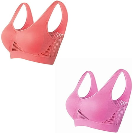 2PCS Breathable Cool Lift Up Air Bra for Women Plus Size,Sport Yoga Wirefree Bra,Seamless Sports Bra
2PCS Breathable Cool Lift Up Air Bra for Women Plus Size,Sport Yoga Wirefree Bra,Seamless Sports Bra