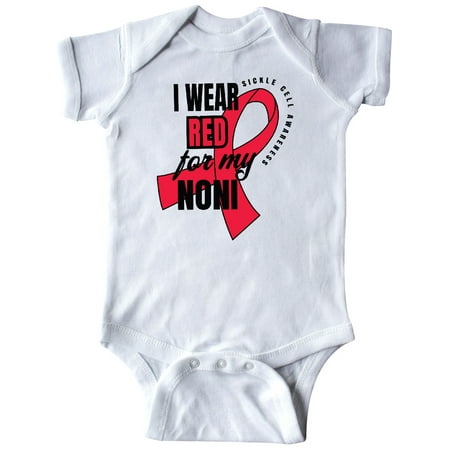 Inktastic Sickle Cell Awareness I Wear Red For My Noni Gift Baby Boy or Baby Girl Bodysuit
Inktastic Sickle Cell Awareness I Wear Red For My Noni Gift Baby Boy or Baby Girl Bodysuit