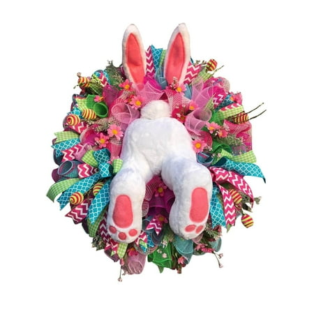 Easter Thief Bunny With Ears Cartoon Bunny Shape Cute Decoration Ornaments