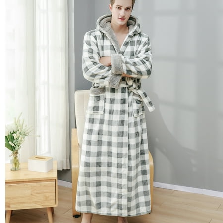 JNGSA Night Gowns For Adult Women Loungewear For Women Autumn And Winter Thickening Plus Velvet Plaid Warm Couple Pajamas Bathrobe Clearance
JNGSA Night Gowns For Adult Women Loungewear For Women Autumn And Winter Thickening Plus Velvet Plaid Warm Couple Pajamas Bathrobe Clearance