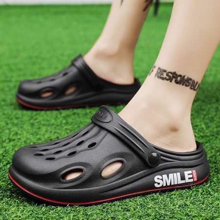 Slippers men‘s summer outdoor wear 2024 new deodorant sandals outdoor sandals non-slip closed toe beach shoes hole shoes men
Slippers men‘s summer outdoor wear 2024 new deodorant sandals outdoor sandals non-slip closed toe beach shoes hole shoes men