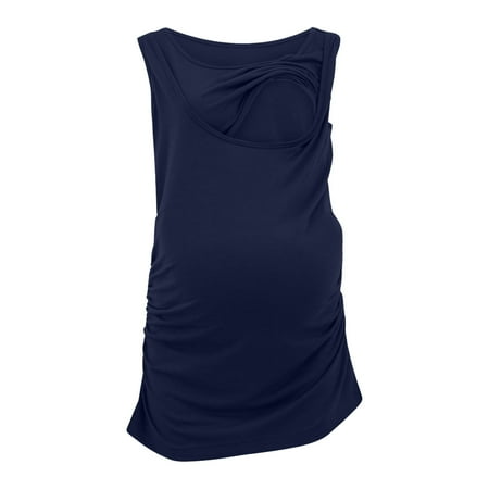 Women Maternity T-Shirts Irregular Solid Color Hem Tee Shirt Casual Sleeveless Crew Neck Basic Nursed T Shirt Top Breastfeeding Tshirts Tee Top Female Dailywear
Women Maternity T-Shirts Irregular Solid Color Hem Tee Shirt Casual Sleeveless Crew Neck Basic Nursed T Shirt Top Breastfeeding Tshirts Tee Top Female Dailywear