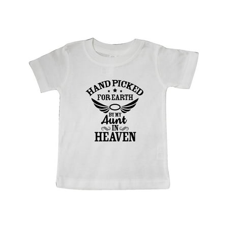 Inktastic Handpicked for Earth by My Aunt in Heaven with Angel Wings Gift Baby Boy or Baby Girl T-Shirt
Inktastic Handpicked for Earth by My Aunt in Heaven with Angel Wings Gift Baby Boy or Baby Girl T-Shirt