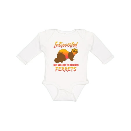 Inktastic Ferret Lover Funny Quote Gift Baby Boy or Baby Girl Long Sleeve Bodysuit
Inktastic Ferret Lover Funny Quote Gift Baby Boy or Baby Girl Long Sleeve Bodysuit