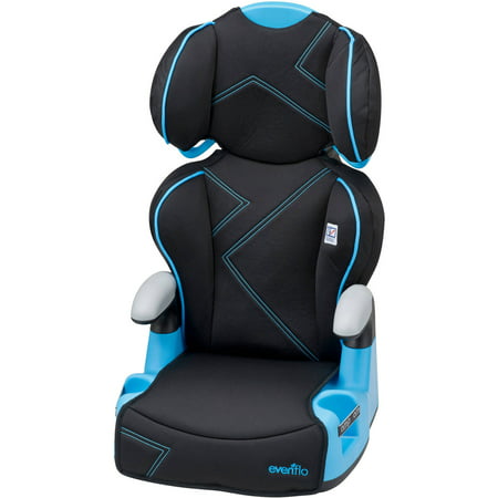 Evenflo - AMP High-Back Booster Car Seat, Blue Angles