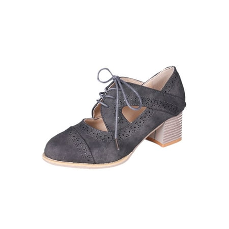 Difumos Ladies Comfort Lace Up Brogue Pumps Casual Heels Brogues Wedding Non-slip Pump
Difumos Ladies Comfort Lace Up Brogue Pumps Casual Heels Brogues Wedding Non-slip Pump