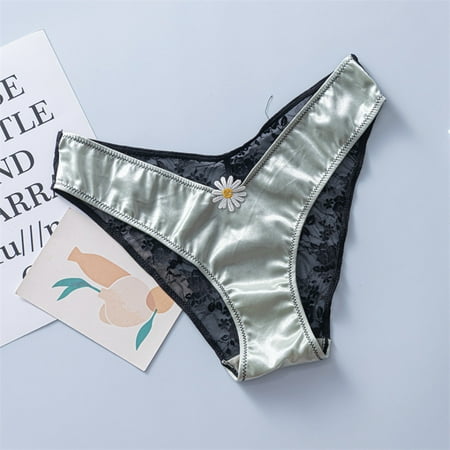 DENGDENG Women Underwear Panties Sexy Low Waist Thongs for Women Floral Low Waist G-String
DENGDENG Women Underwear Panties Sexy Low Waist Thongs for Women Floral Low Waist G-String