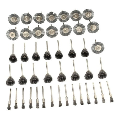 45pcs Steel Wire Brush Set - Steel Wire Brush Set Set ( / Bowl Brush / Flat Brush) Accessories
45pcs Steel Wire Brush Set - Steel Wire Brush Set Set ( / Bowl Brush / Flat Brush) Accessories
