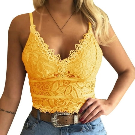 Acebir Vest Crop Tops Lace V Neck Crop Cami Sleeveless Top Lingerie Bralette For Women Lady
Acebir Vest Crop Tops Lace V Neck Crop Cami Sleeveless Top Lingerie Bralette For Women Lady