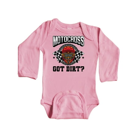Inktastic Motocross Dirt Biking Got Dirt Gift Baby Boy or Baby Girl Long Sleeve Bodysuit
Inktastic Motocross Dirt Biking Got Dirt Gift Baby Boy or Baby Girl Long Sleeve Bodysuit