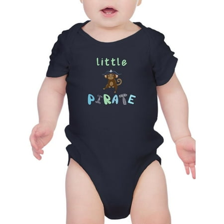 Cute Little Pirate Monkey Bodysuit Infant -Image by Shutterstock 18 Months